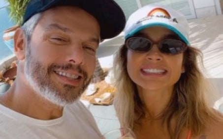Só love! Otaviano Costa se derrete por Flávia Alessandra: 'Se preparando pra brilhar'