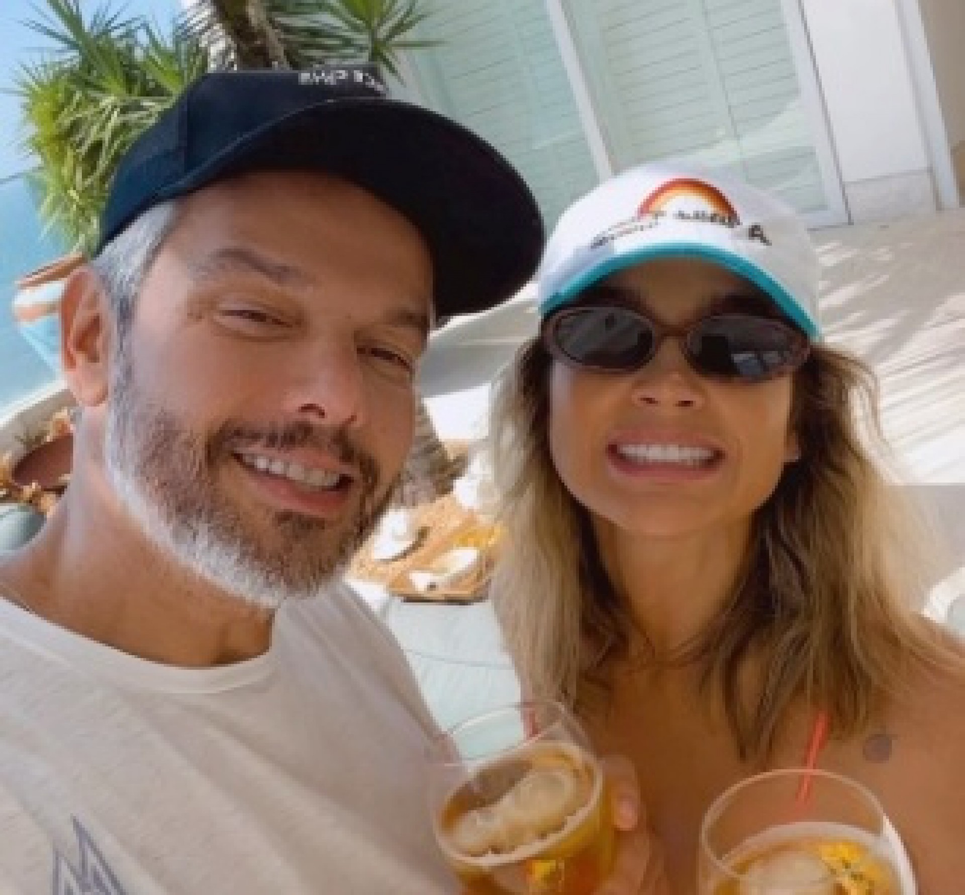 Otaviano Costa e Flávia Alessandra - Reprodução do Instagram