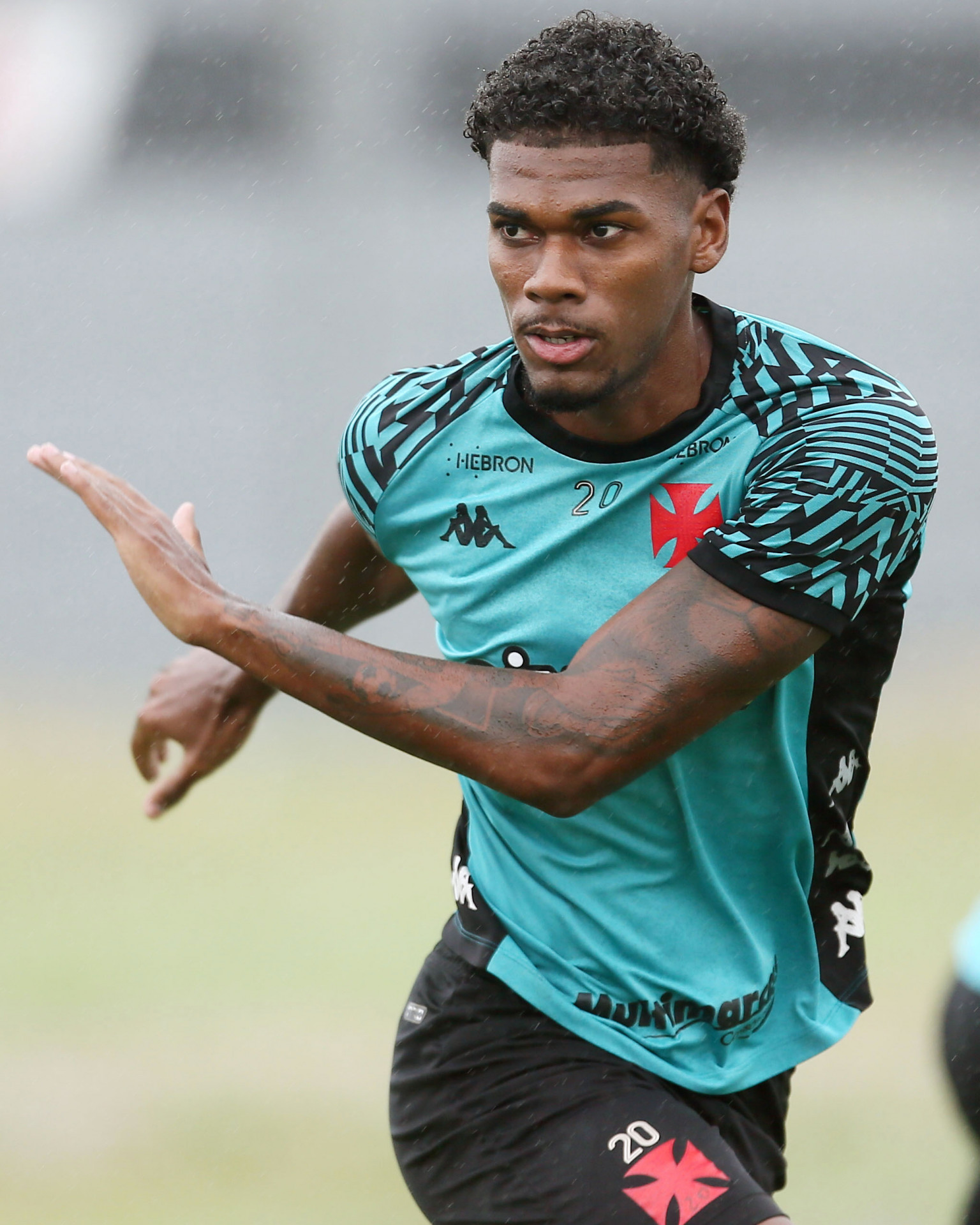 Eric Pimentel no treino do Vasco no CT Moacyr Barbosa do Vasco da Gama em 20 de dezembro de 2022. Foto: Daniel RAMALHO/VASCO