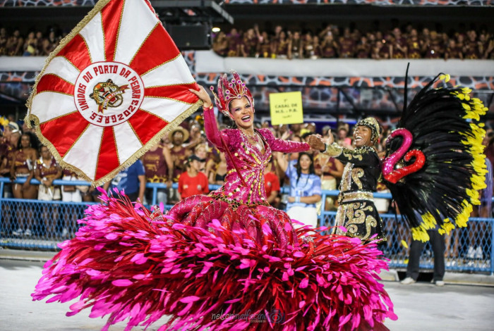 GRESU Porto da Pedra, que desfilou na Avenida com o enredo ‘’A invenção da Amazônia’’