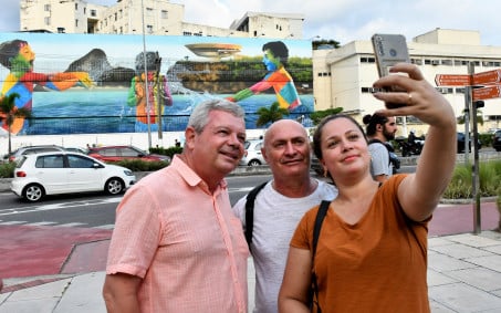 Niterói ganha novo Mural de Eduardo Kobra
