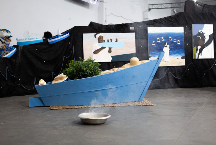 Inauguração  da exposição "Negras Marés", no Centro de Arte da Maré