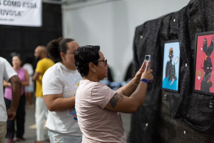 Inauguração  da exposição "Negras Marés", no Centro de Arte da Maré 