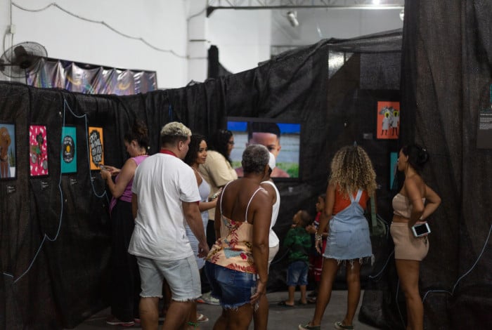 Inauguração  da exposição "Negras Marés", no Centro de Arte da Maré 