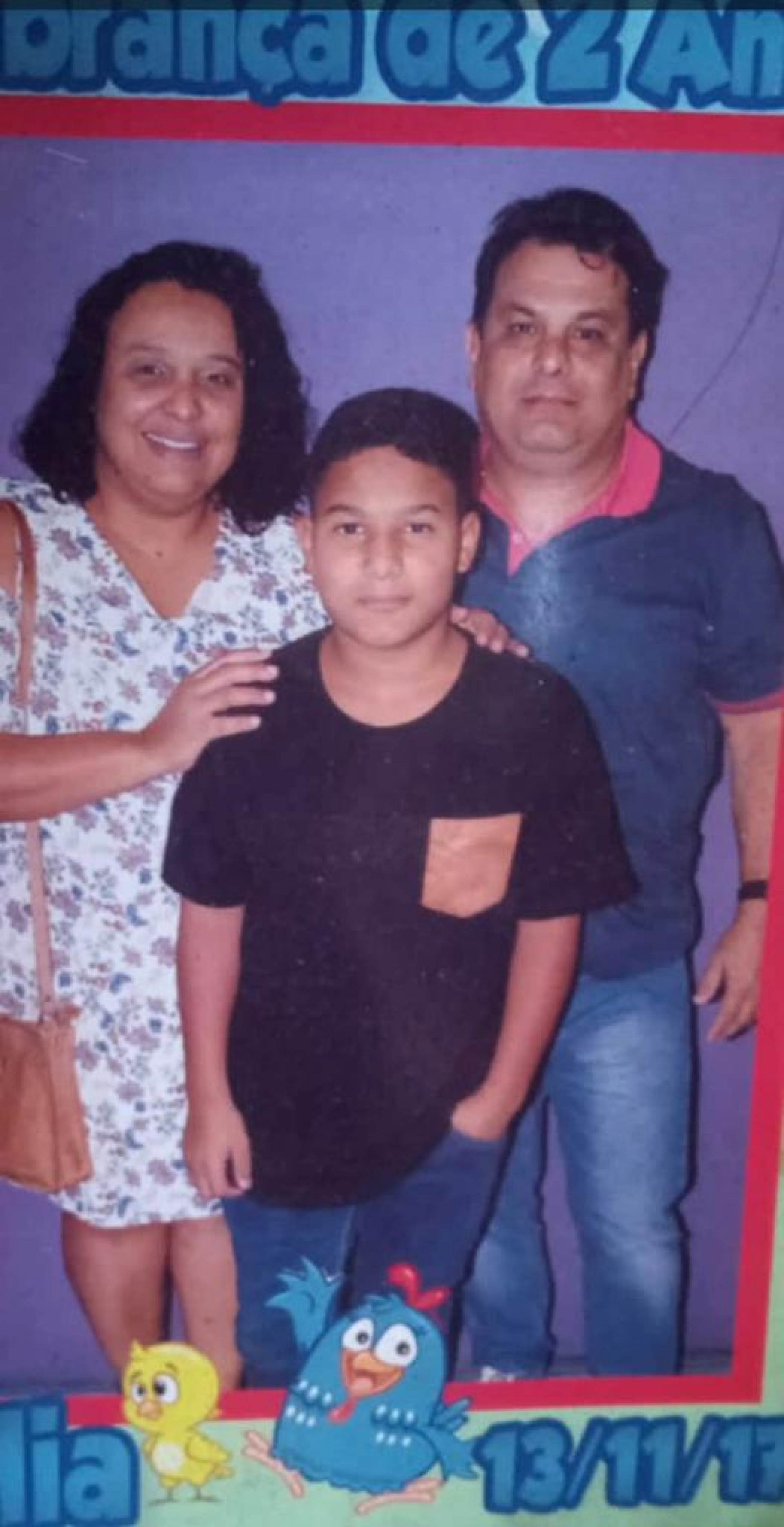 Gabriel era carinhoso com a fam&iacute;lia e gostava de ficar no computador