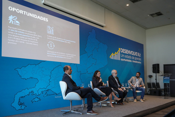 Terceiro painel do 'Desenvolve RJ' foi sobre incentivo a empresários