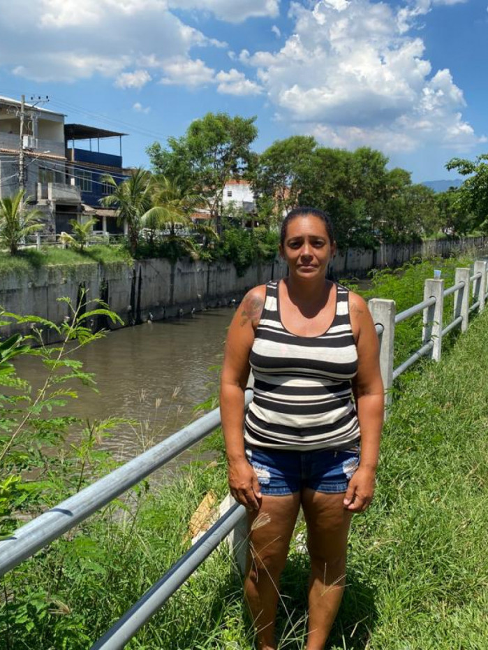 Alzenda Catarina mora em barros Filho e faz quest&atilde;o de acompanhar a obra
