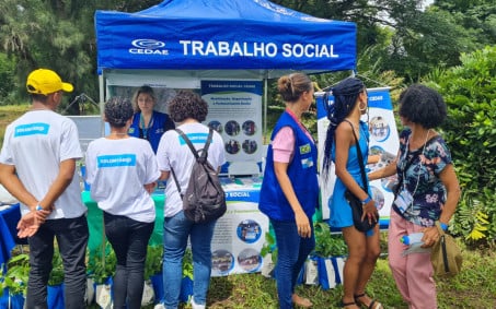 Cedae realiza ações em Nova Iguaçu em celebração à Semana da Água