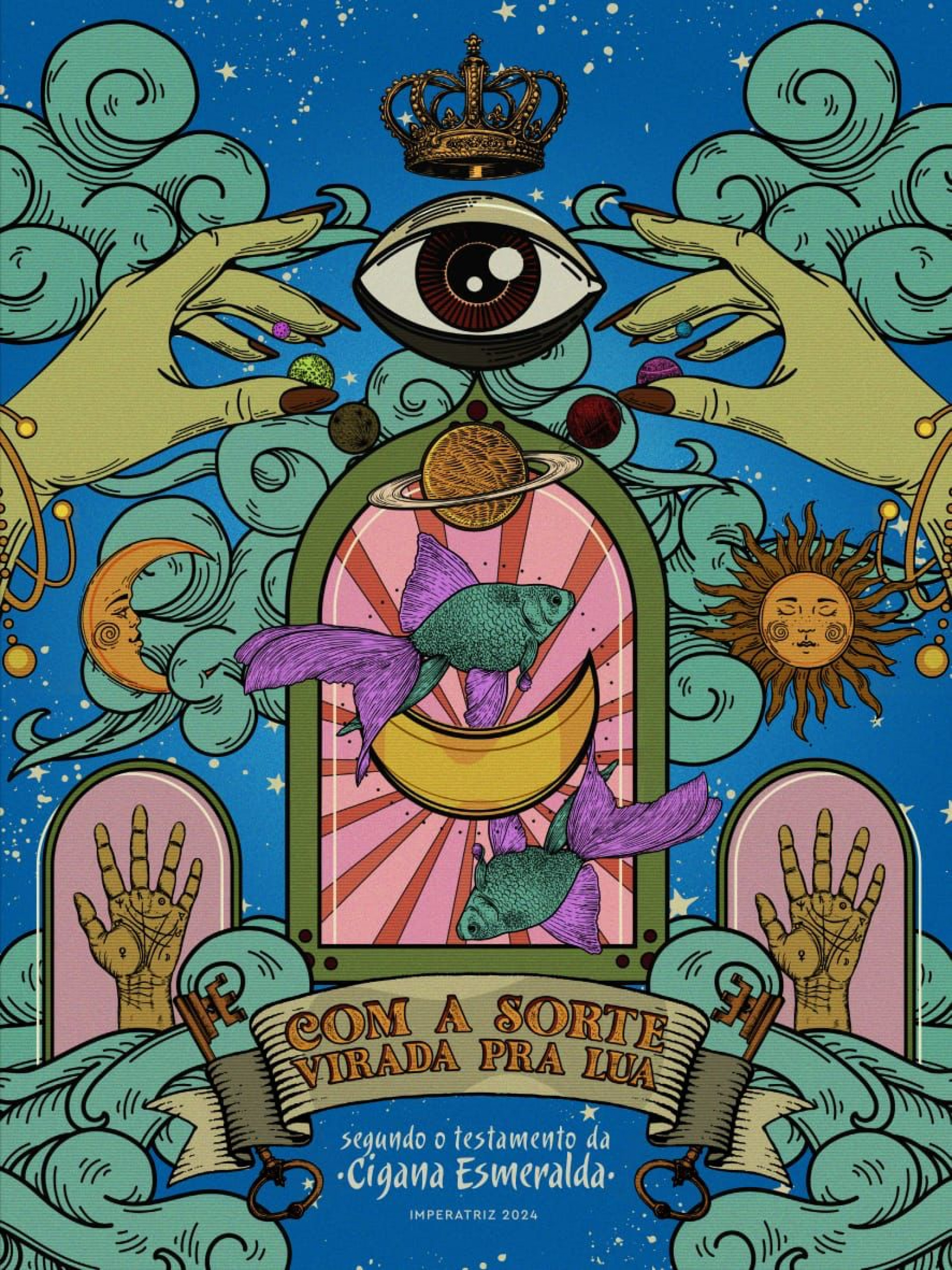 Imperatriz Leopoldinense divulgou enredo para o carnaval 2024 - Thiago Santos/ Divulgação