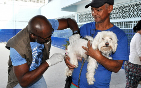Vacinação antirrábica acontece neste sábado