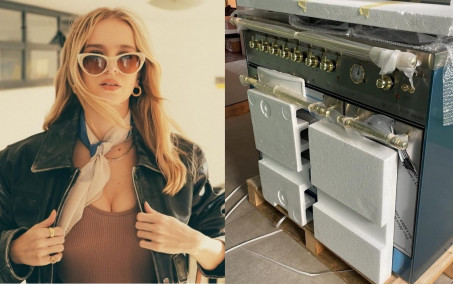 Isabella Scherer compra fogão de R$ 55 mil: 'Meu terceiro bebê'