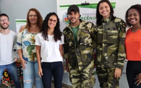 Guarda Ambiental faz ação de educação em escola de Nova Iguaçu