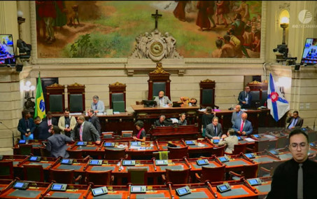 Câmara Municipal do Rio: sessão plenária desta terça-feira é adiada por falta de participantes