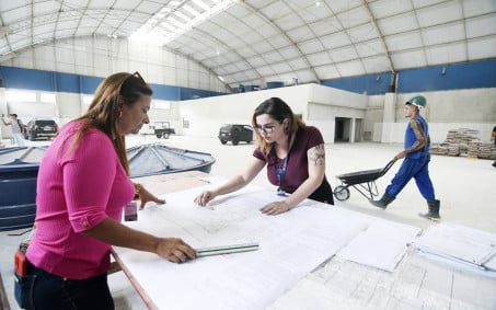 Obra do restaurante popular de Nova Iguaçu segue em ritmo acelerado