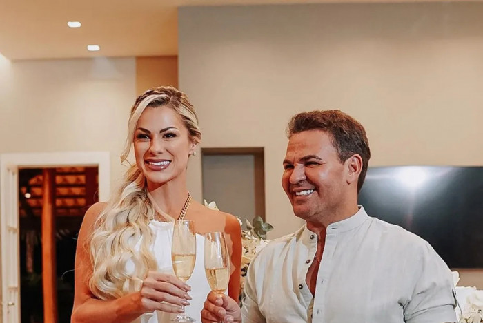 Casamento surpresa Gabriela Pugliesi foi surpreendida pelo companheiro Túlio Dek - 