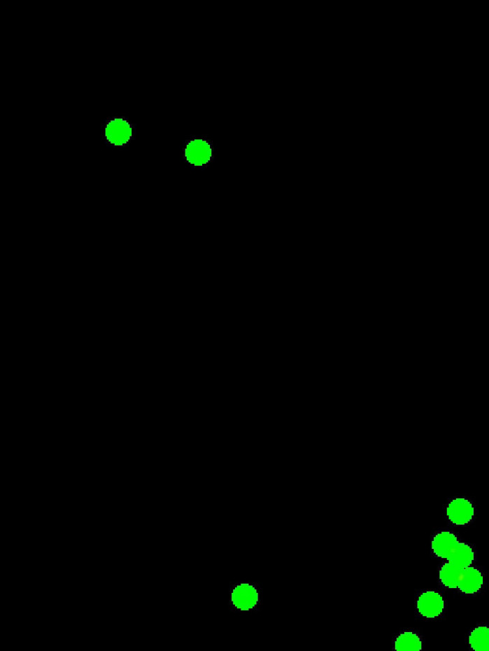 Mapa de calor de Jhon Arias no segundo tempo de Fluminense 1x0 The Strongest