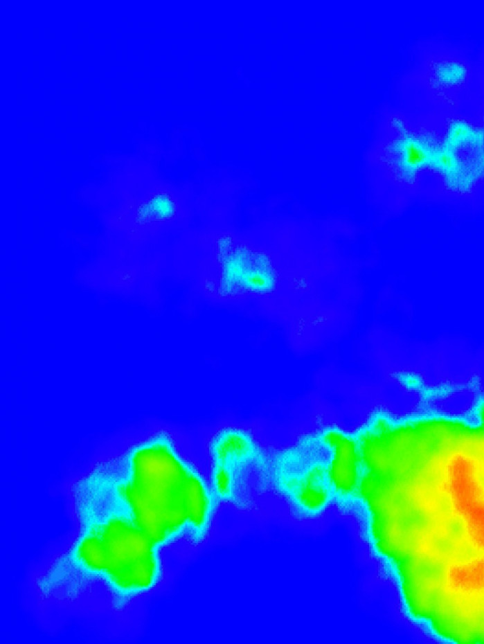 Mapa de calor do ataque do Fluminense no segundo tempo da vit&oacute;ria por 1a 0 sobre The Strongest