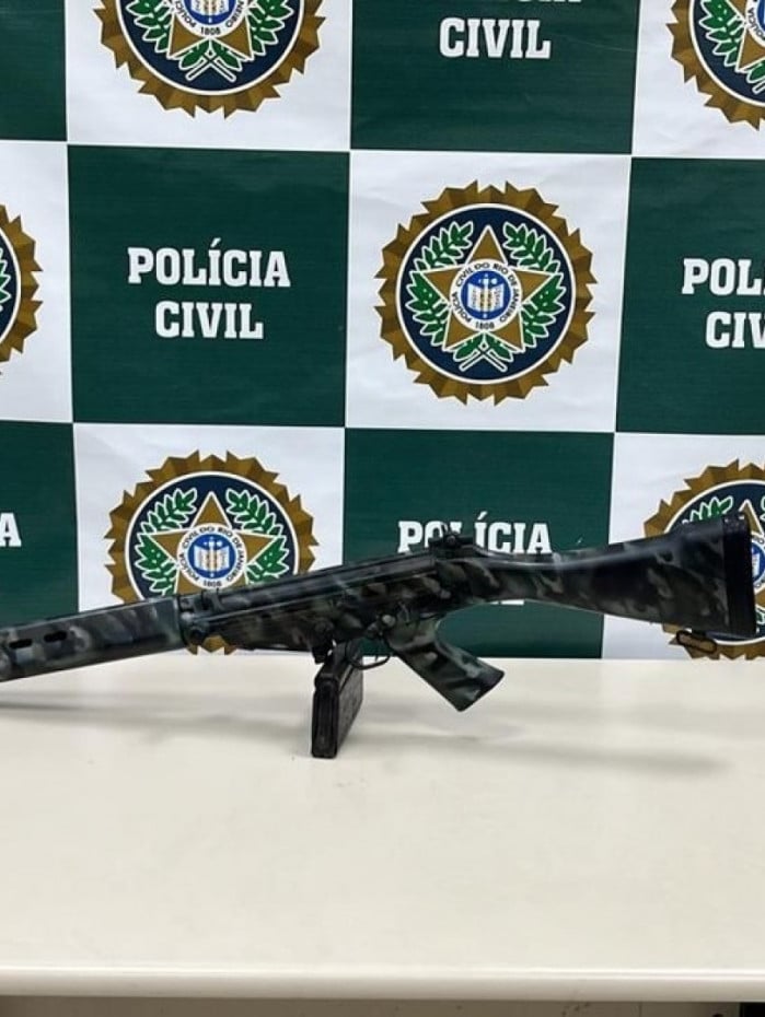 Fuzil 7.62 foi recuperado por agentes da Desarme e da DRE