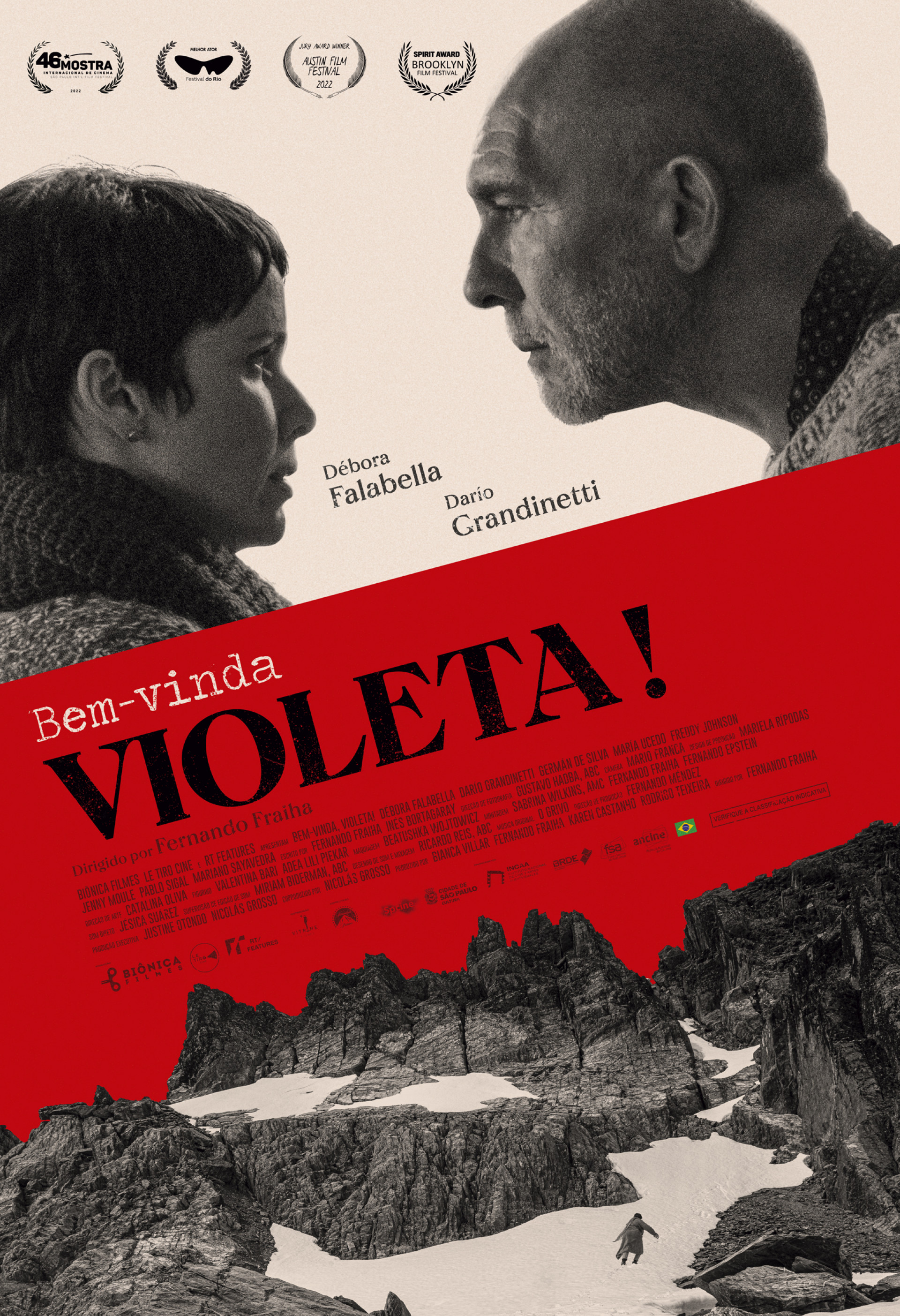 Cartaz de 'Bem-vinda, Violeta' - Divulgação 