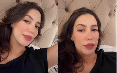 Gabi Brandt desabafa sobre o puerpério: 'Só sei chorar'