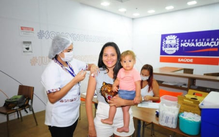 Nova Iguaçu estende por mais um mês a campanha de vacinação contra Gripe Influenza
