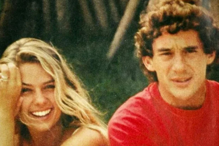 Adriane Galisteu e Ayrton Senna