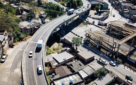 Viaduto de Austin foi aberto ao tráfego no fim de semana