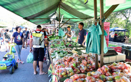 Feira Livre do Parque das Águas reúne roda de samba