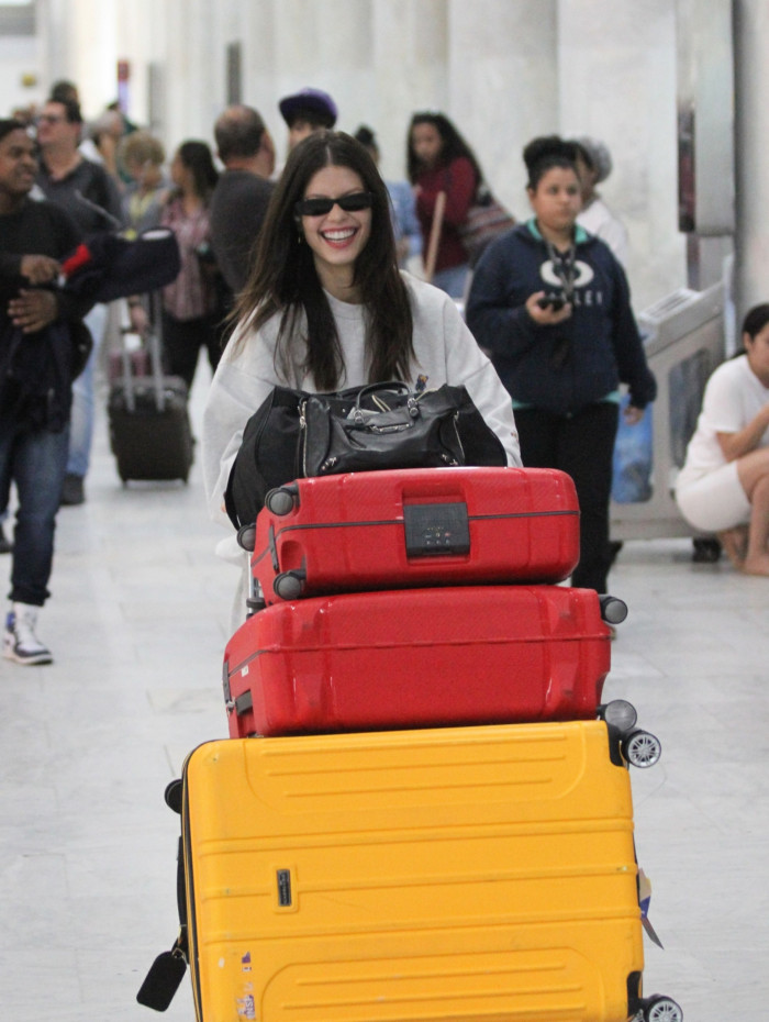 Vitória Strada voltou ao Brasil após temporada nos Estados Unidos 