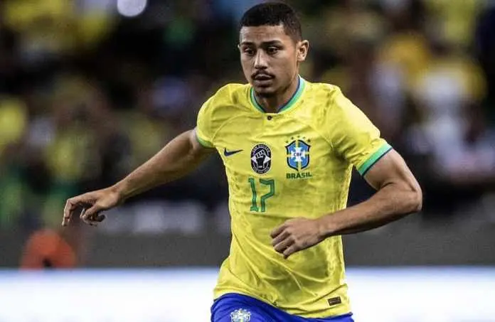 André em ação pelo Brasil no amistoso contra o Senegal - Divulgação / CBF