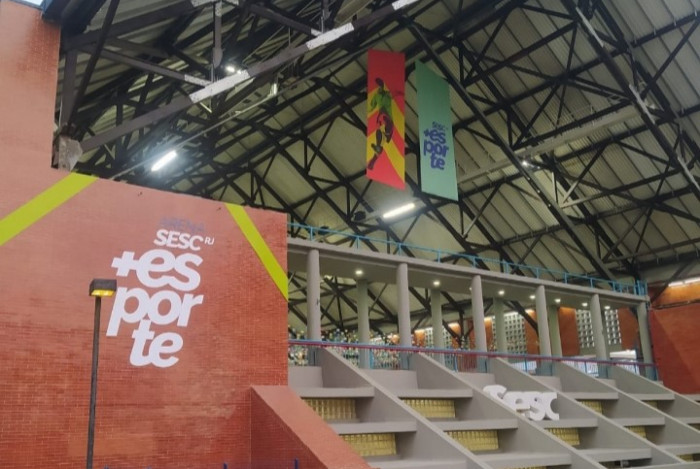 Gin&aacute;sio do Sesc Nova Igua&ccedil;u foi inaugurado nesta semana ap&oacute;s ampla reforma realizada.