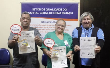 Projeto da Prefeitura homenageia profissionais de saúde de Nova Iguaçu