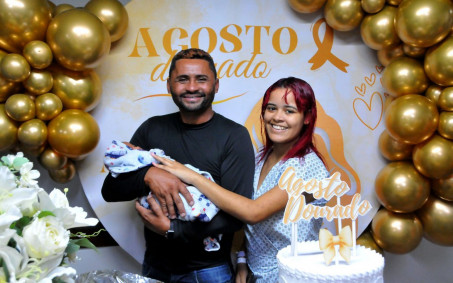 Saúde de Nova Iguaçu realiza ações em alusão ao Agosto Dourado