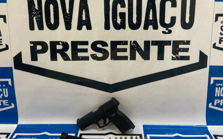 CAC é preso por ameaçar com arma funcionários da Águas do Rio em Nova Iguaçu