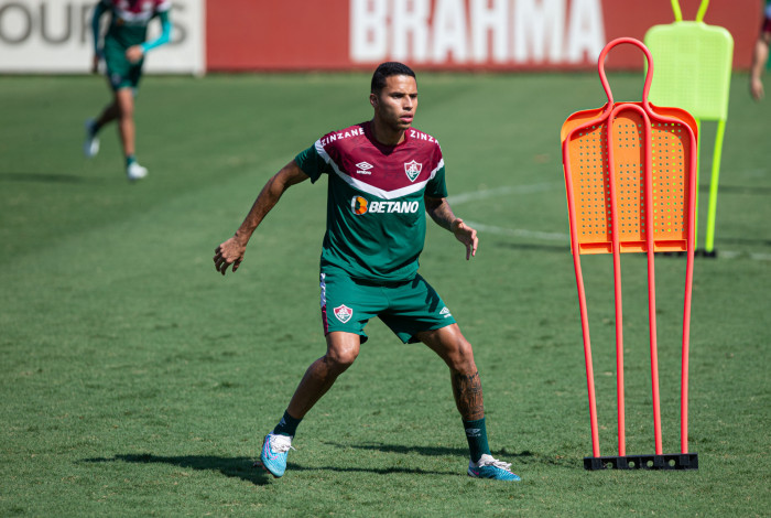 Alexsander. Rio de Janeiro, RJ - 22/08/2023 - CTCC 
Fluminense treina nesta manhã no CT Carlos Castilho.