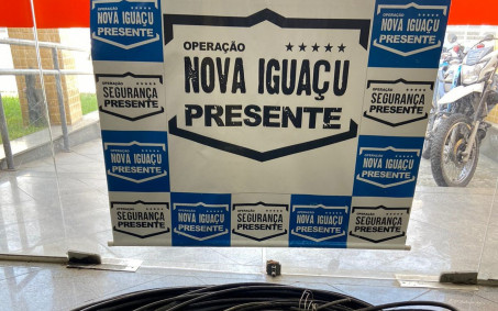 Segurança Presente prende homens que roubavam cabos da rede ferroviária em Nova Iguaçu