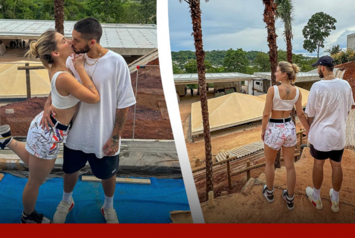 Virginia Fonseca e Z&eacute; Felipe revelam detalhes da constru&ccedil;&atilde;o de nova mans&atilde;o