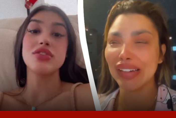 Bia Miranda e a m&atilde;e, Jenny Miranda