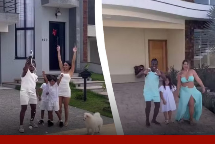 G&ecirc;meas Pep&ecirc; e Nen&eacute;m anunciaram que ser&atilde;o vizinhas em casar&otilde;es na cidade de Sorocaba, onde v&atilde;o morar com as mulheres e filhos