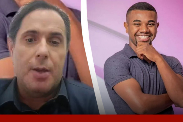 M&eacute;dico Waines Rodrigues e Davi Brito, participante do BBB24