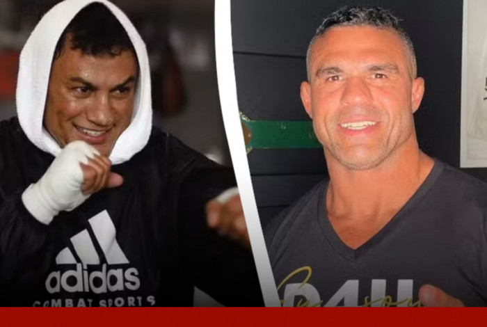Acelino Pop&oacute; Freitas e Vitor Belfort