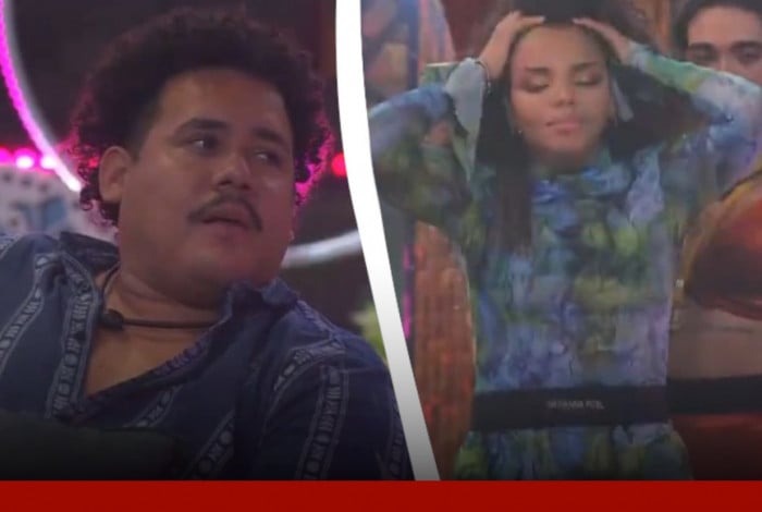 Lucas Buda fica n&atilde;o consegue disfar&ccedil;ar interesse por Pitel enquanto sister dan&ccedil;a