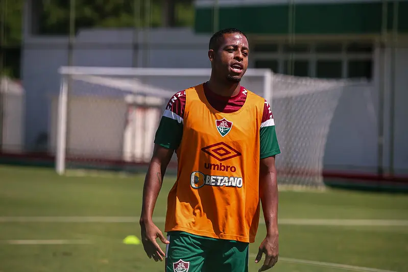 Keno foi um dos destaques no Fluminense no t&iacute;tulo in&eacute;dito da Libertadores em 2023