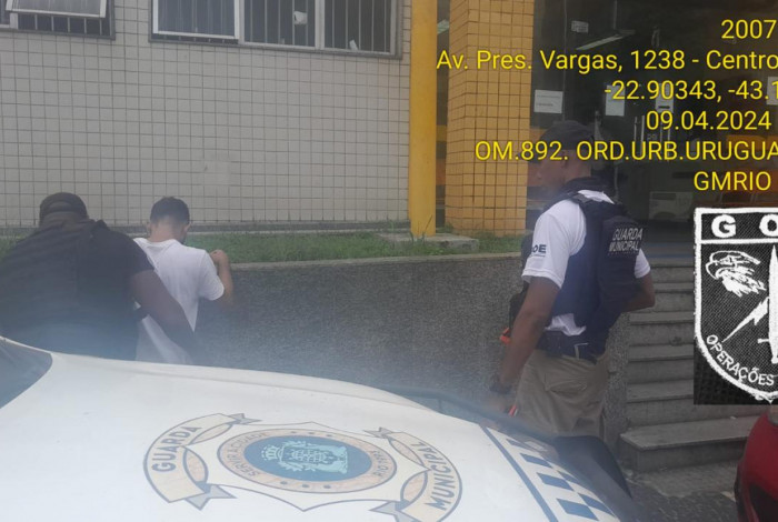 Homem foi preso na Uruguaiana pela Guarda Municipal