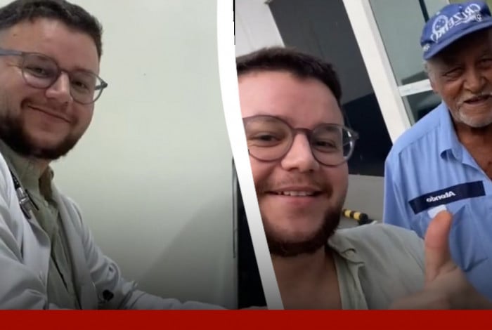 Estudante de Medicina, Lurdiano Freitas, viralizou na internet com seus videos de atendimento humanizado
