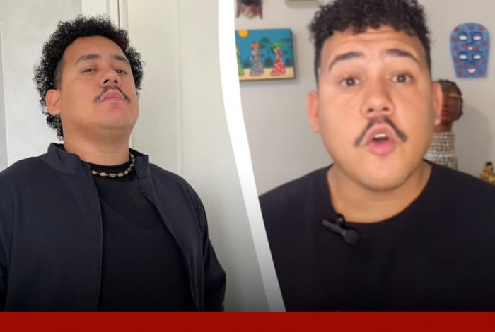 Lucas Henrique falou nas redes sobre os ataques gordof&oacute;bicos que recebe