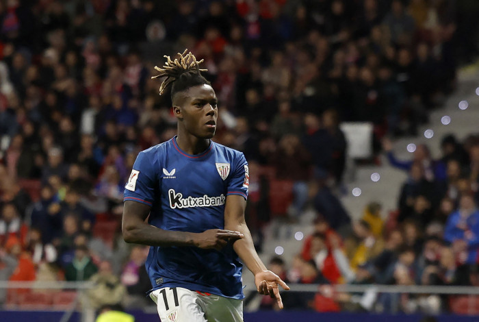 Atacante Nico Williams &eacute; alvo de racismo em vit&oacute;ria do Atl&eacute;tico de Madrid no Espanhol