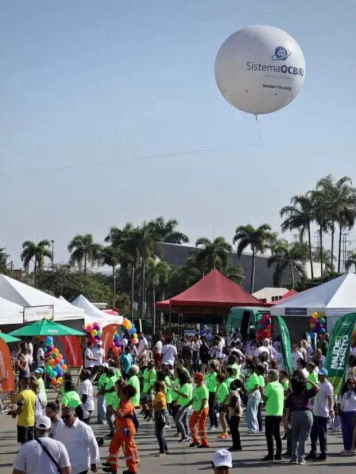 Evento oferece recreação infantil, oficinas e testes de saúde 