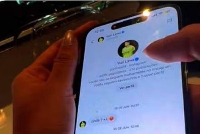 Fernanda Campos, ex-affair de Neymar, exp&ocirc;s conversa com Yuri Lima nas redes sociais