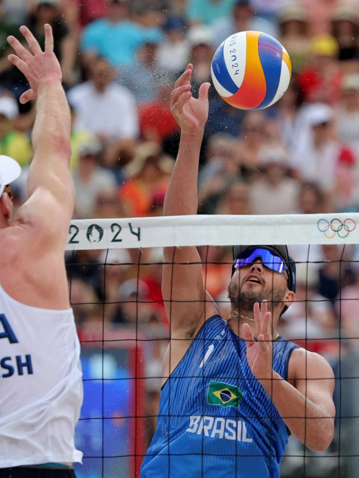 George e André perderam para a dupla americana Miles Partain e Andrew Benesh